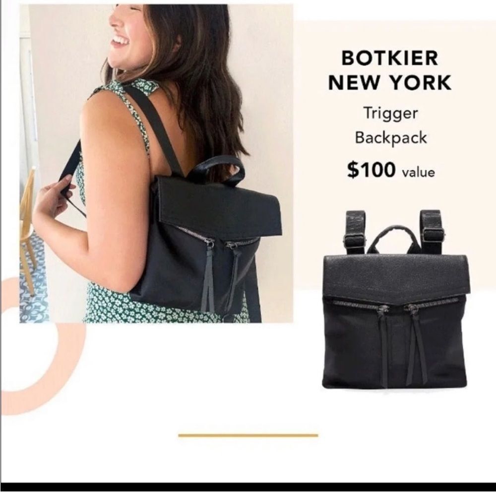 Botkier New York Trigger Backpack Nwt - image 5